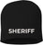 Sheriff Embroidered Skull Cap | 100% Acrylic Knit Police Winter Warm Beanie Hat