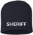 Sheriff Embroidered Skull Cap | 100% Acrylic Knit Police Winter Warm Beanie Hat