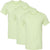 Solid Color Military Style T-Shirts | 100% Cotton Ring Spun Army Color Short Sleeve Crewneck Tee Shirts | 3 Pack