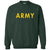 Army PT Crewneck Sweatshirt | USA Army Military Physical Training Exercise Workout Warm Sweatshirt