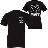 EMT T-Shirt | 100% Cotton Emergency Medical Technician 911 Paramedic Shirt | Short Sleeve Tee for Men & Women