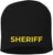 Sheriff Embroidered Skull Cap | 100% Acrylic Knit Police Winter Warm Beanie Hat