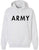 Men's Army Pullover Hoodie | US Army Military Physical Training PT Exercise Workout Gear Hooded Sweatshirt