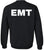 EMT Sweatshirt | Double-Sided Printed Emergency Medical Technician First Responder Crewneck Top