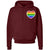 Rainbow Heart Pullover Hoodie LGBTQ+ Pride Fashion Gender Neutral Love All Colorful Embroidered Sweatshirt