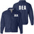 DEA Lightweight Coaches Jacket Drug Enforcement Windbreaker Waterproof Administration Coat - Costume
