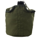 Aluminum Military GI Style 1 Quart Canteen with Olive Drab Cover