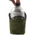 Aluminum Military GI Style 1 Quart Canteen with Olive Drab Cover