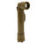 Coyote Brown - Military GI Style Mini Anglehead Flashlight