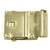 Gold - Brass Plated Military Web Belt Buckle