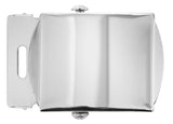 Chrome Plated - Military Web Belt Buckle