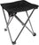 Black Collapsible 4 Leg Camp Stool
