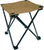 Coyote Brown - Collapsible Camp Stool with Carry Pouch - 300 lbs Capacity