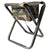 Woodland Camouflage - Military Deluxe Folding Stool with Pouch