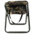 Woodland Camouflage - Military Deluxe Folding Stool with Pouch