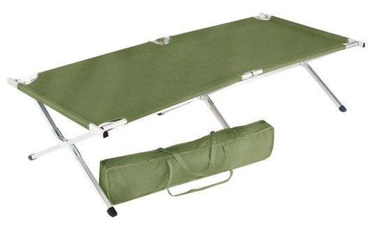 Olive Drab - GI Type Deluxe King Size Folding Cot
