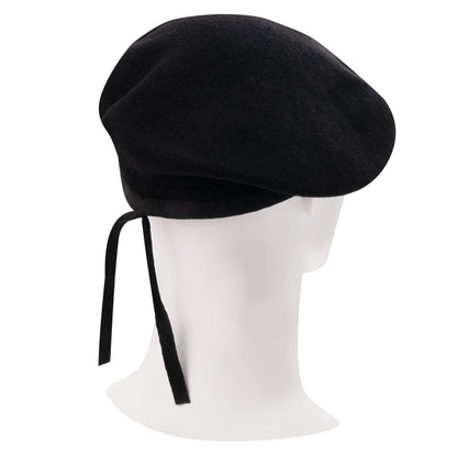 Black GI Style Wool Beret