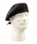 Black GI Style Wool Beret