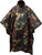 Woodland Camouflage - GI Enhanced Military Style Poncho - Polyester Ripstop