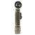 Olive Drab Military Style C-Cell Anglehead Flashlight - Army Crookneck Tactical Light