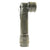 Olive Drab Military Style C-Cell Anglehead Flashlight - Army Crookneck Tactical Light