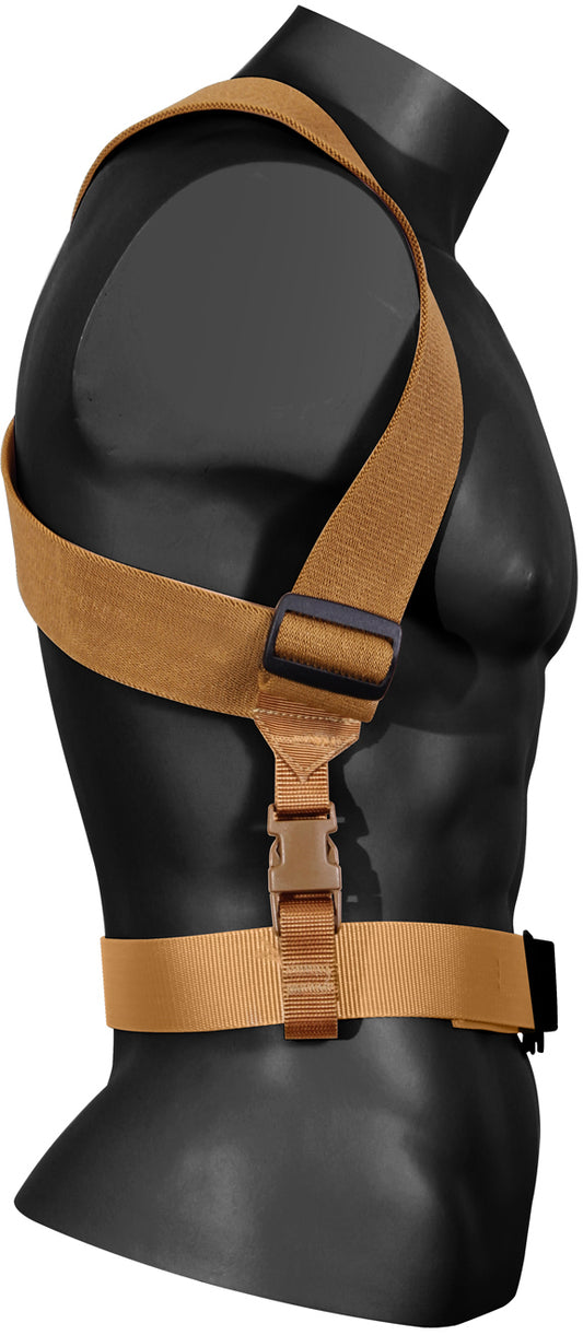 Coyote Brown - Military Combat Suspenders