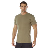 Heavyweight Poly/Cotton Short Sleeve T-Shirt - AR 670-1 Coyote Brown