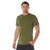 Heavyweight Poly/Cotton Short Sleeve T-Shirt - Olive Drab
