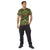Heavyweight Poly/Cotton Short Sleeve T-Shirt - Woodland Camo