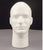 Male Styrofoam Mannequin Head with Face 12 in. White