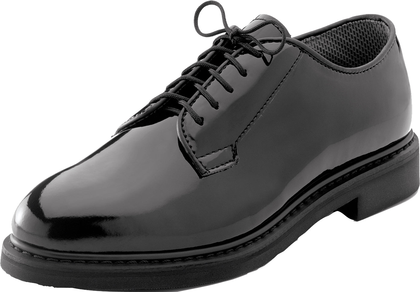 Black Hi Gloss Lightweight Oxford Shoes US Navy Uniform Class A Style Shiny Dress Shoe - Galaxy Army Navy Black Hi Gloss Lightweight Oxford Shoes US Navy Uniform Class A Style Shiny Dress Shoe - Galaxy Army Navy