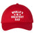 WORLD'S GREATEST DAD Embroidered Dad Hat | Low Profile Soft Cotton Baseball Dad Hats for Men