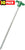 Tent Pegs Stakes T-Top Rubber Top with Heavy Duty Steel Nail Ground Spikes 10