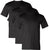 US Army Heavyweight Solid Color T-Shirts | Made in USA 100% Cotton Heavy Weight Crewneck Shirts | 3 Pack