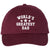 WORLD'S GREATEST DAD Embroidered Dad Hat | Low Profile Soft Cotton Baseball Dad Hats for Men