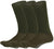 Genuine GI Military Tactical Boot Socks – US Made Wool Blend Cushion Sole Army Moisture-Wicking Combat Socks (3-Pack)