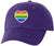 Rainbow Heart Embroidered Baseball Cap LGBTQ+ Pride Love Colors All Gender Structured Hat