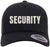Security Guard Trucker Hat | Large Text Embroidered Bouncer Mesh Snap Back Officer Work Duty Cap