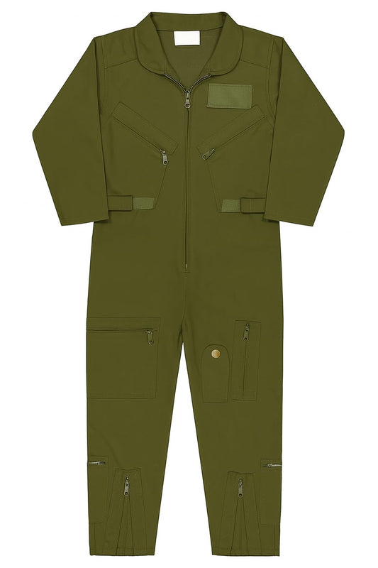 Kids Air Force Flight Suits, US Military Type Coveralls Uniform Overalls Jumpsuit Suit Costume