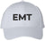 EMT Embroidered Text Baseball Cap | Emergency Medical Technician Paramedics Professional Hat | Structured