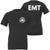 EMT Medical Paramedic Ambulance Emergency T-Shirt | Double Sided EMS First Responder Short Sleeve Tee Shirt