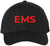 EMS Embroidered Baseball Cap | Emergency Medical Services Paramedics First Responders Hat | Structured