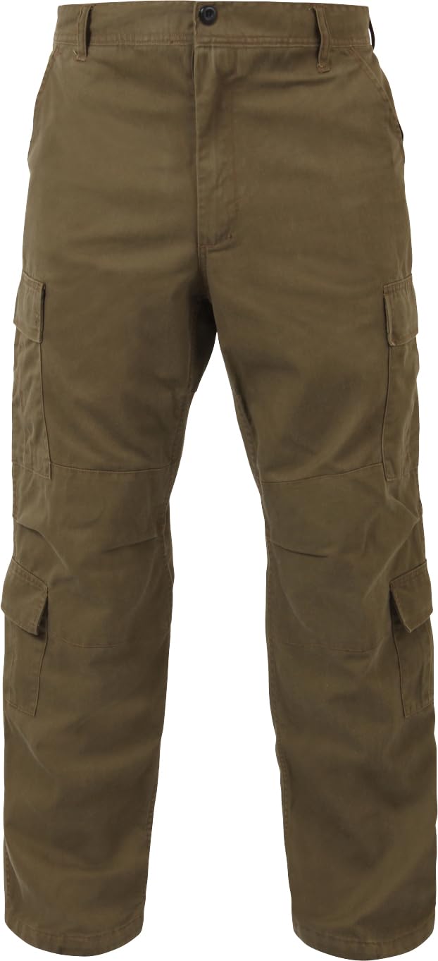 Vintage Paratrooper Cargo Fatigues Pants, Baggy Rugged BDU Army Fatigue Trousers Retro 8 Pocket Pant