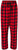 Women’s Flannel Lounge Pants, Buffalo Plaid Pajamas, Relaxed Fit with Drawstring Closure