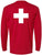 Lifeguard + Long Sleeve T-Shirt Double Sided Printed Unisex Crewneck Duty Guard Pool Watch Shirt