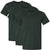 Solid Color Military Style T-Shirts | 100% Cotton Ring Spun Army Color Short Sleeve Crewneck Tee Shirts | 3 Pack