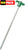 Tent Pegs Stakes T-Top Rubber Top with Heavy Duty Steel Nail Ground Spikes 10