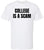 College Is a Scam T-Shirt Trendy Anti-College Statement Printed Funny Unisex Crewneck Cotton Tee
