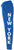 New York Printed Jogger Sweatpants Fleece Lounge Athletic Pants Cotton Polyester, Royal Blue
