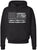 Army Universe Thin Line USA Flag Distressed American US Hooded Sweatshirt Patriotic Pullover Hoodie, Black